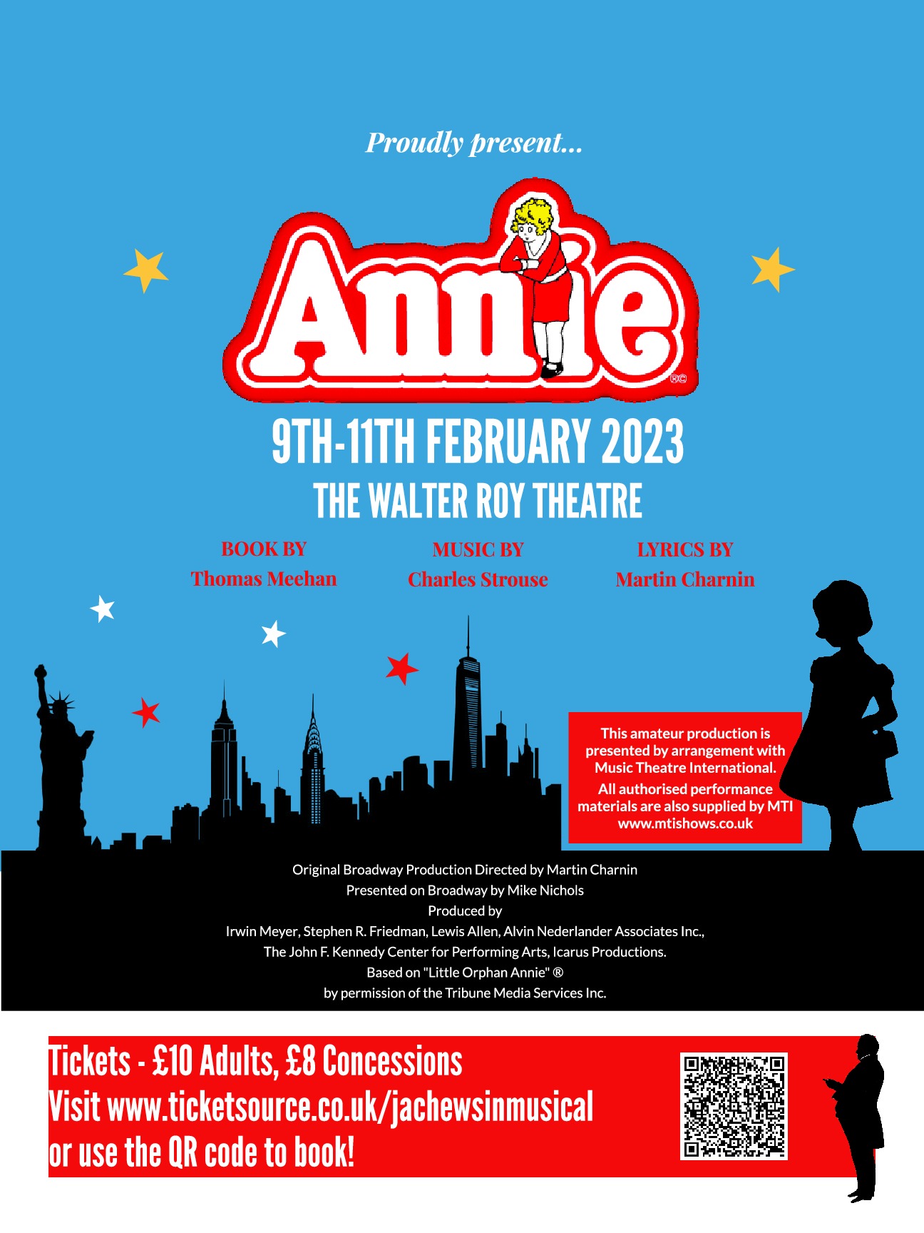Annie tickets poster